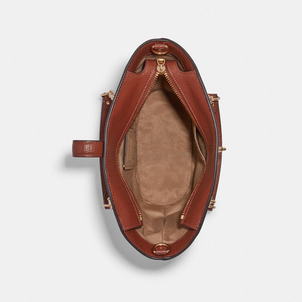 Lane Bucket Bag In Signature Canvas