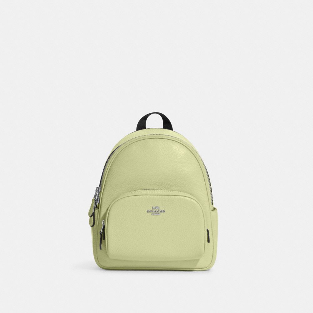 Coach yellow backpack hot sale