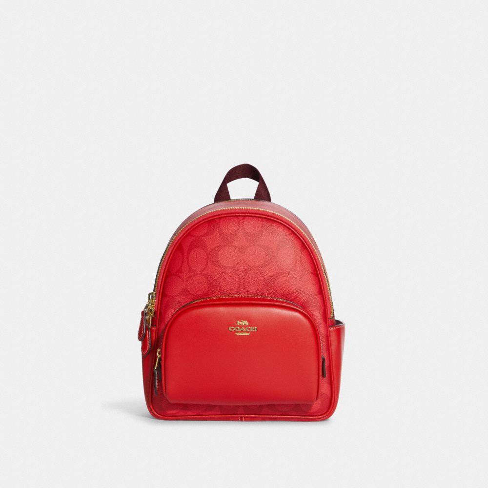 COACH OUTLET® | Mini Court Backpack In Signature Canvas