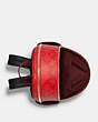 COACH®,MINI COURT BACKPACK IN SIGNATURE CANVAS,pvc,Medium,Im/Miami Red,Inside View,Top View