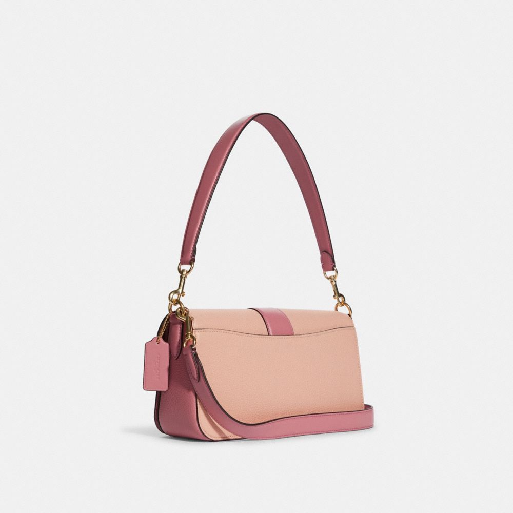 COACH®,Georgie Shoulder Bag In Colorblock,,Angle View