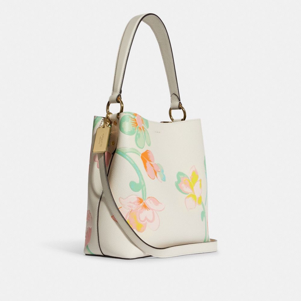 COACH® | Town Bucket Bag With Dreamy Land Floral Print