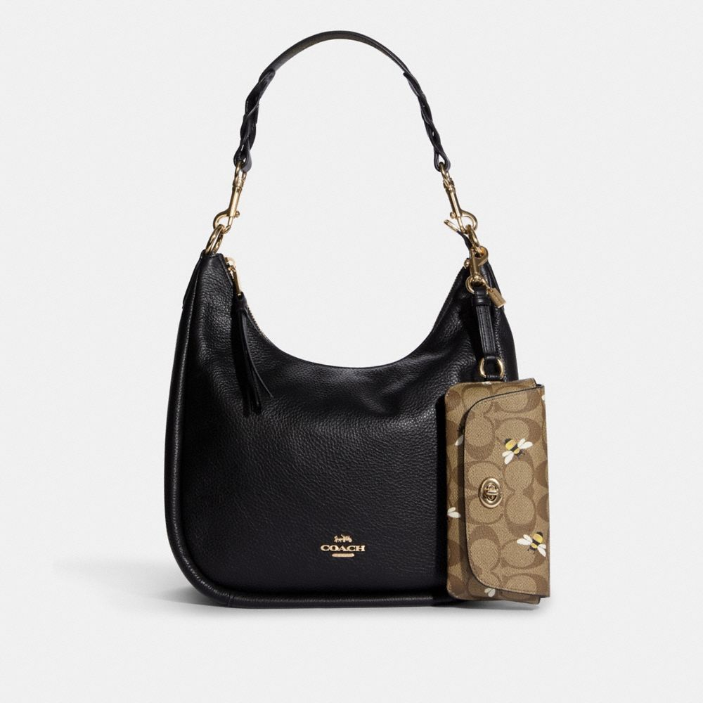 Coach bee hot sale print tote