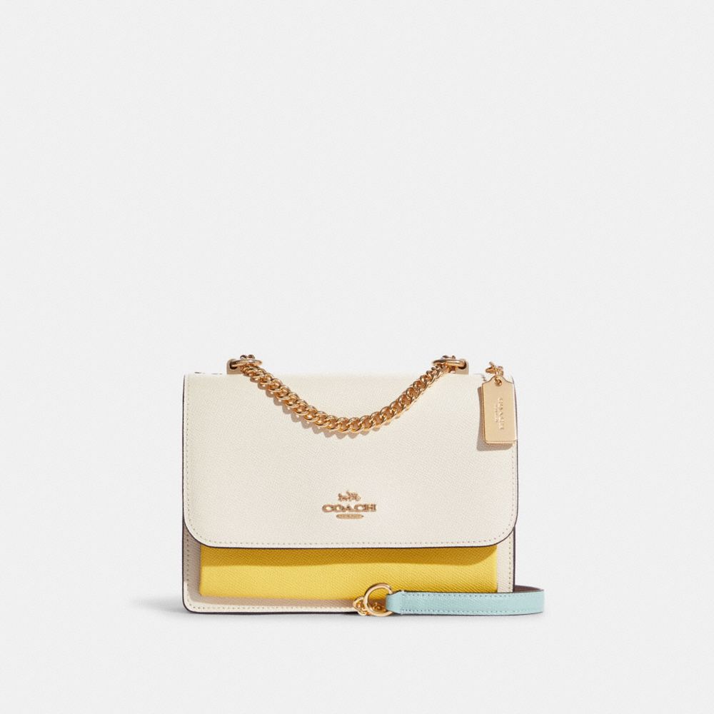 Coach 1426 Micro Zoe Crossbody In Colorblock Chalk Multi