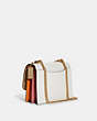 COACH®,KLARE CROSSBODY BAG IN COLORBLOCK,Medium,Gold/Chalk Multi,Angle View
