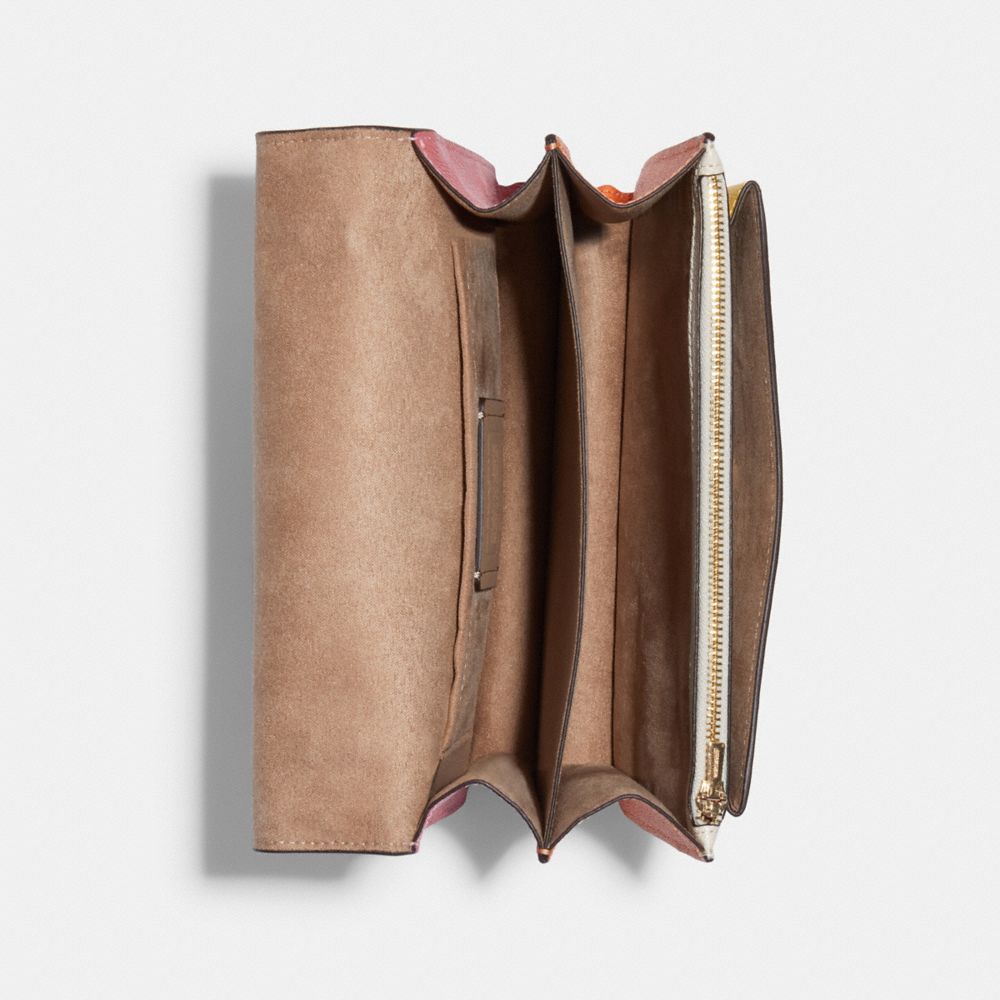 COACH®,Klare Crossbody Bag In Colorblock,,Inside View,Top View