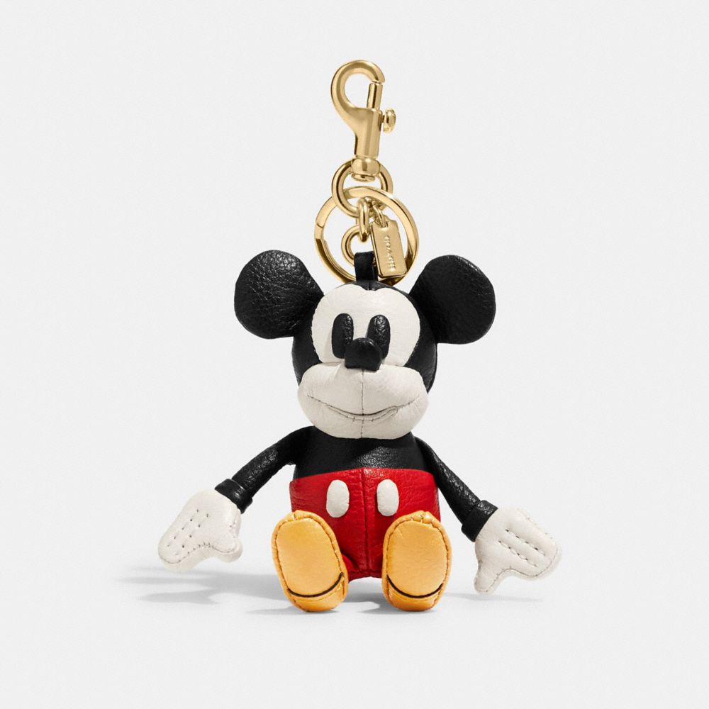 美品★DISNEY \u0026COACH  ミッキーマウス バッグ チャーム