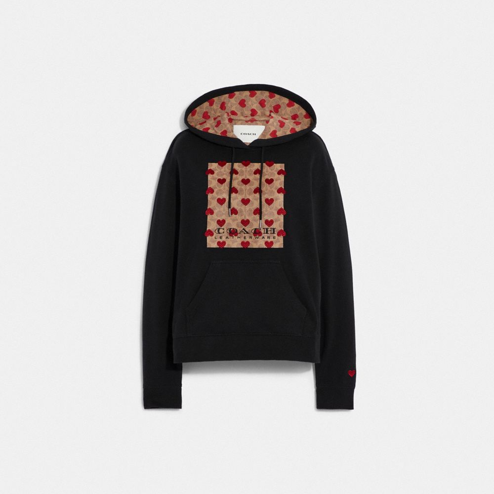 Valentine's Day Hoodie In Organic Cotton