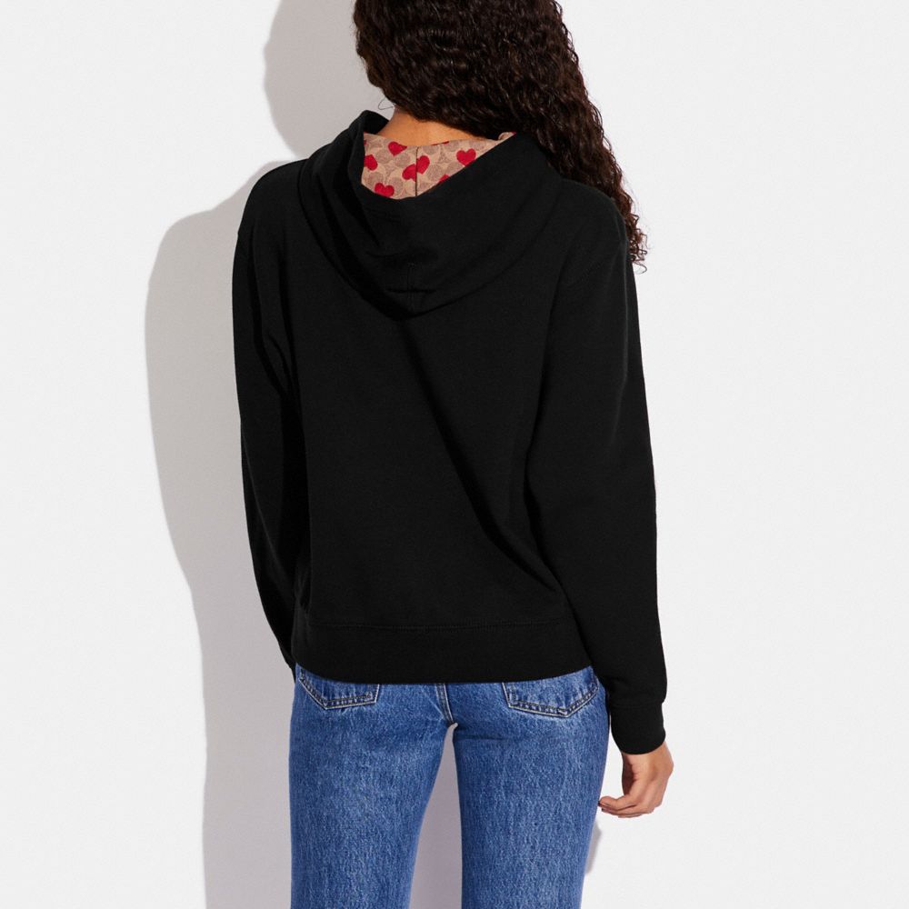 Valentine's Day Hoodie In Organic Cotton