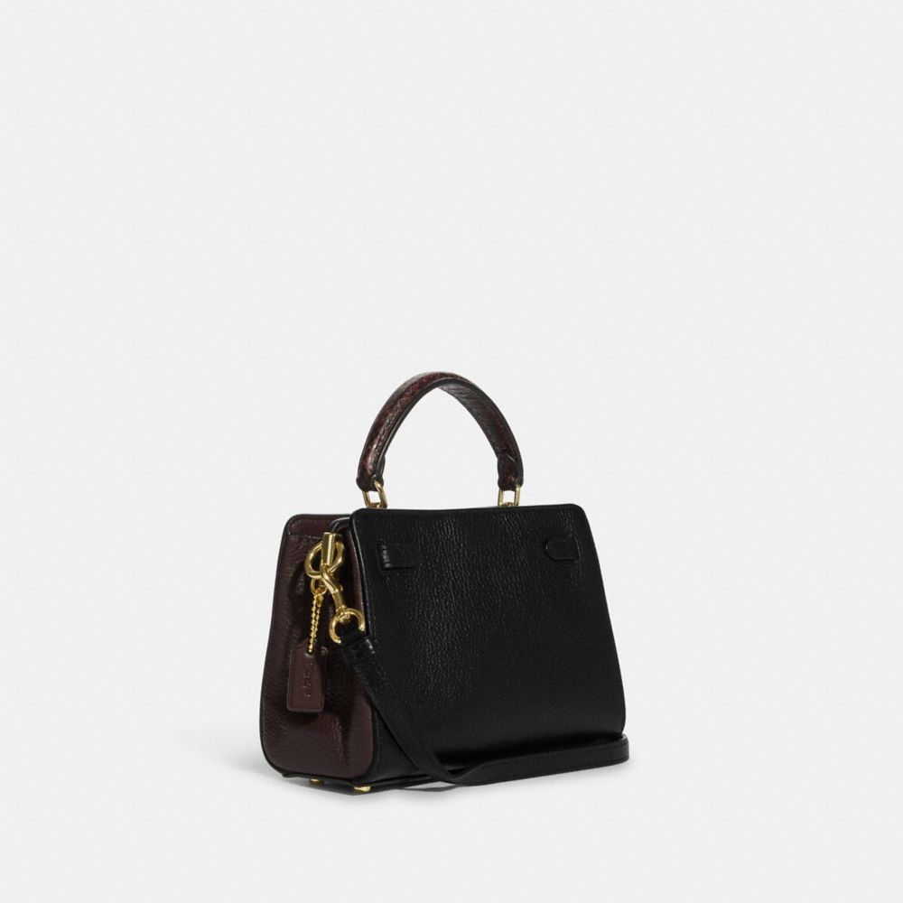 COACH®,Mini Lane Top Handle,,Angle View