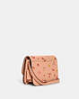 COACH®,MINI BRYNN CROSSBODY WITH MYSTICAL FLORAL PRINT,Leather,Gold/Faded Blush Multi,Angle View