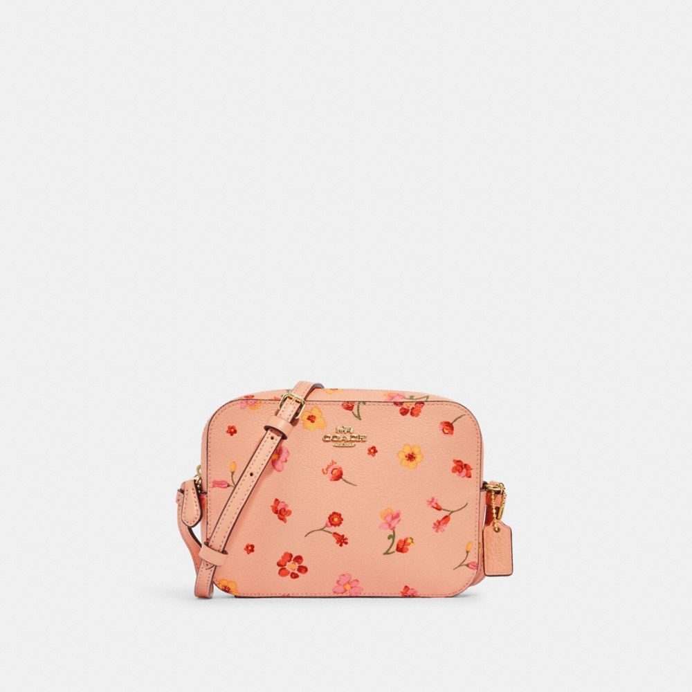 COACH Mini Camera Bag With Mystical Floral Print