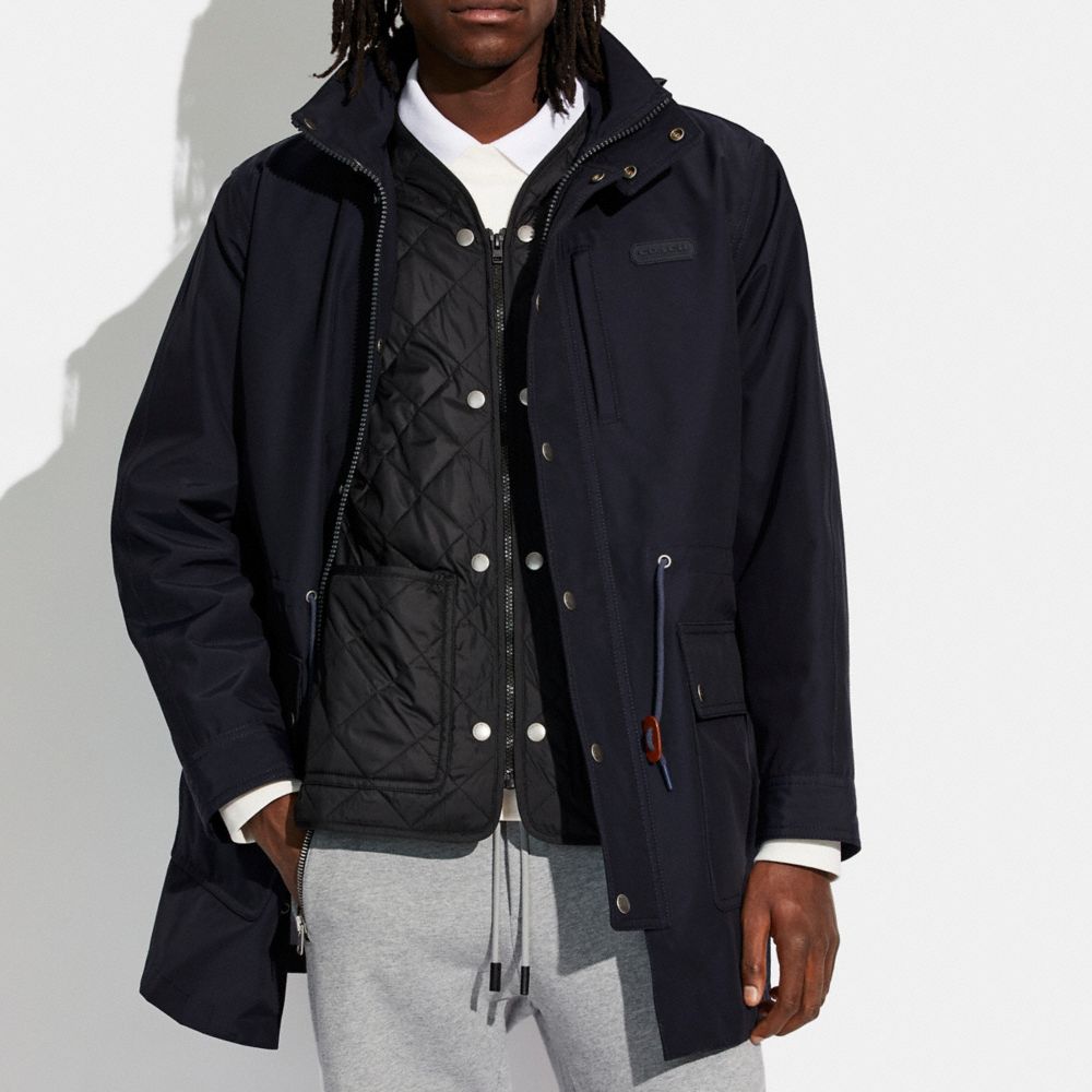 Coach parka sale