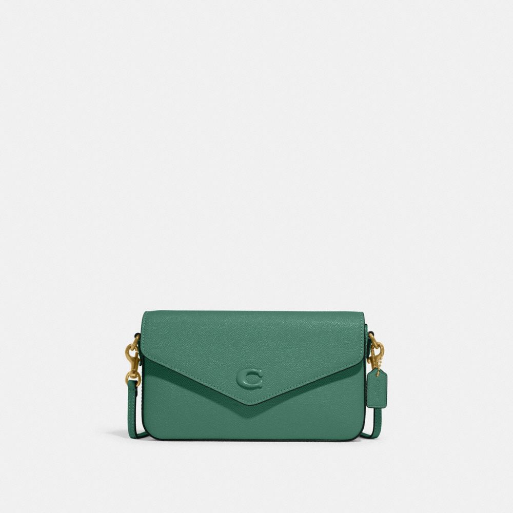 COACH C8749 LEATHER WYN CROSSBODY Bag Green