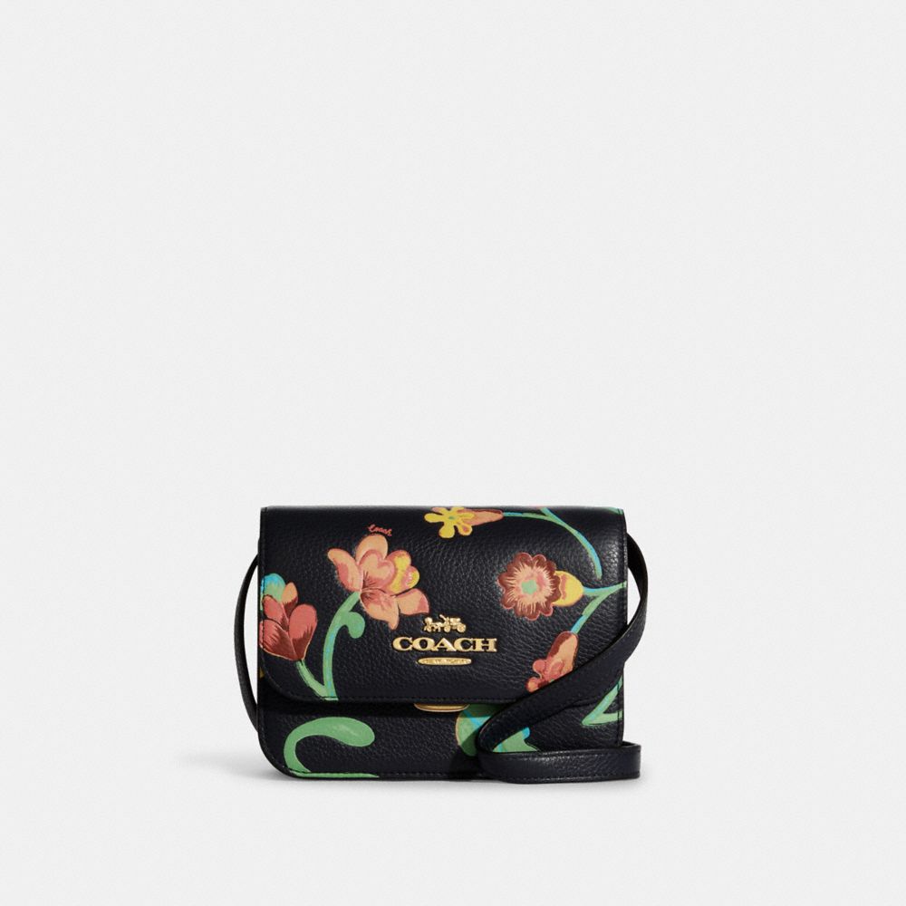 Mini Brynn Crossbody With Dreamy Land Floral Print