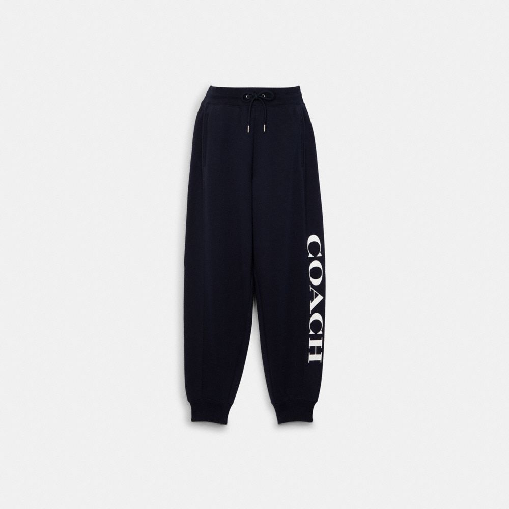 COACH®,ESSENTIAL JOGGERS,Navy,Front View
