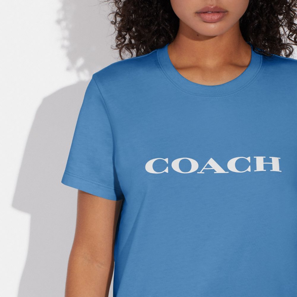 COACH®  Essential Pocket T Shirt In Organic Cotton