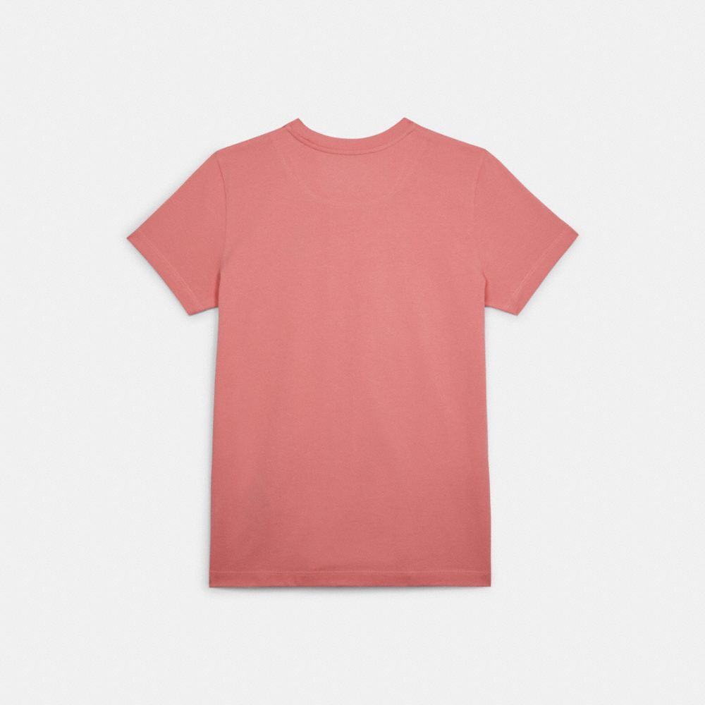 COACH®,Rainbow Signature T Shirt,,Back View