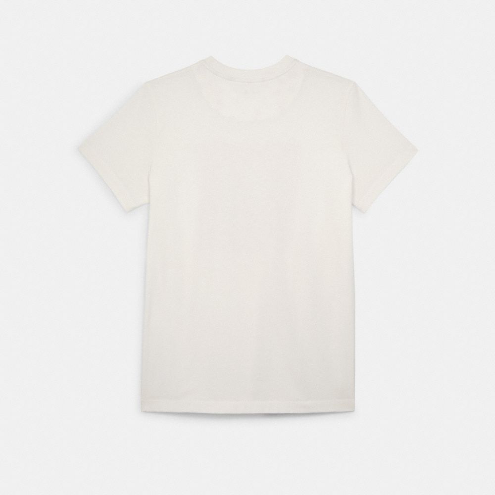 COACH®,スプリング ホース アンド キャリッジ シグネチャー Tシャツ,トップス&ワンピース,ﾋﾟﾝｸ