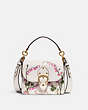 Upcrafted Beat Shoulder Bag 18 With Horse And Carriage Print And Painted Detail