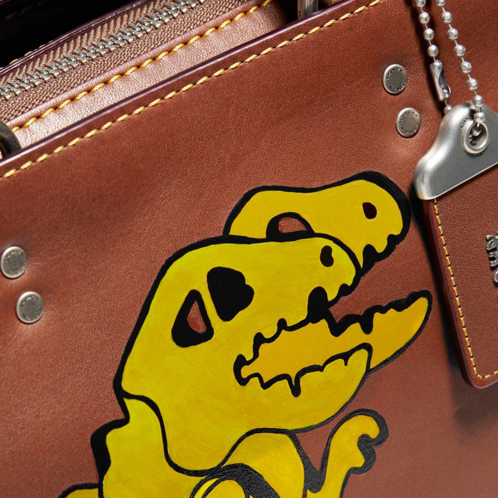 Upcrafted Rogue Brief With Rexy Skeleton Motif
