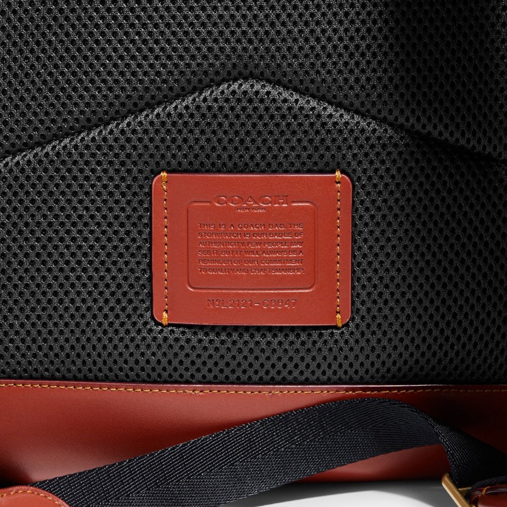 COACH®,Charter Backpack 24 In Signature Canvas,,Closer View