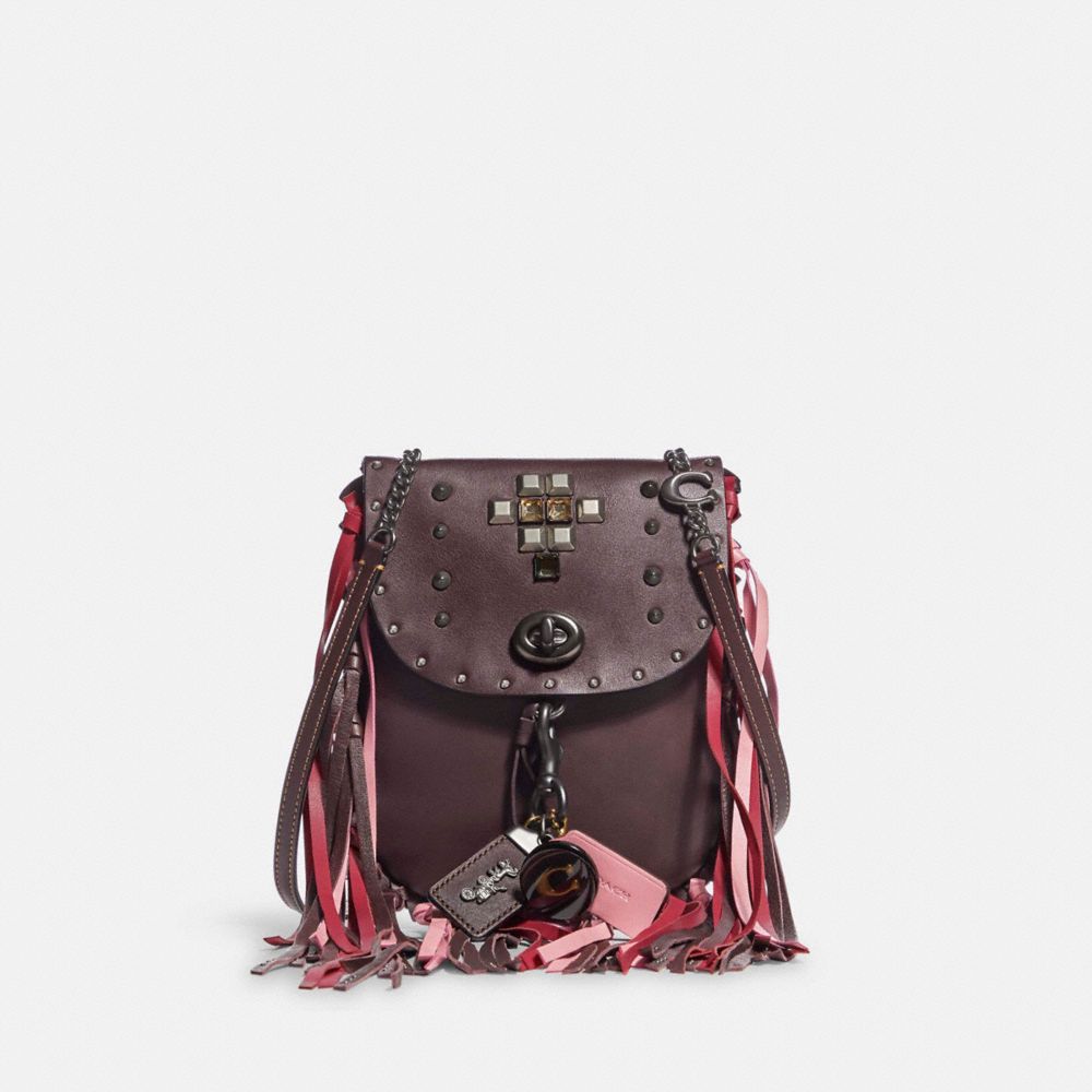 Coach fringe bag hot sale