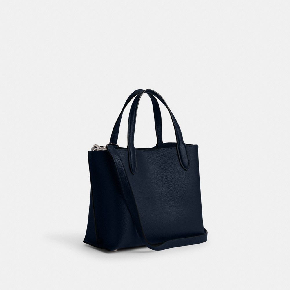 Shop Coach Willow Tote 24 In Blue