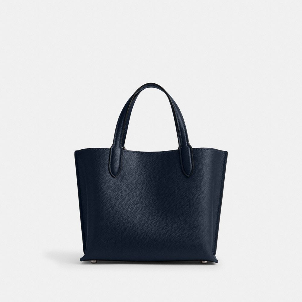 Shop Coach Willow Tote 24 In Blue