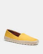 COACH®,ESPADRILLE,Canary,Front View