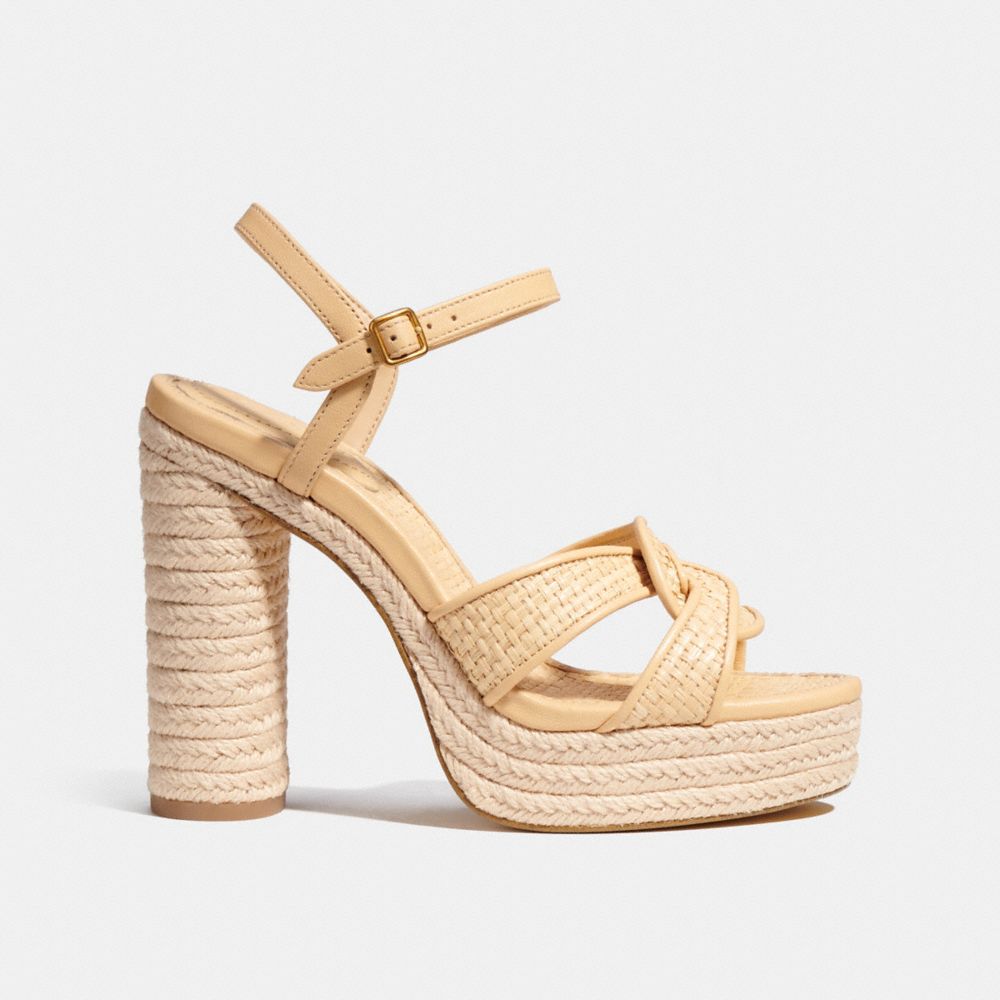 COACH®,Talina Sandal,,Angle View