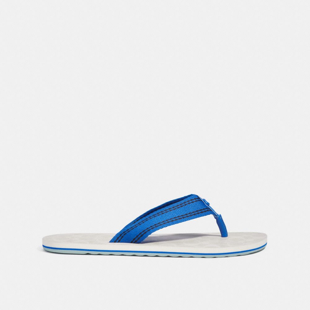 COACH®,Flip Flop,,Angle View