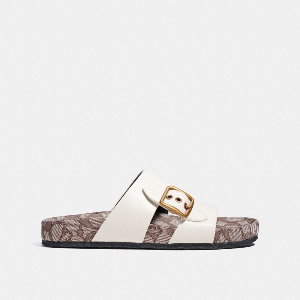 COACH®,Addison Sandal,,Angle View