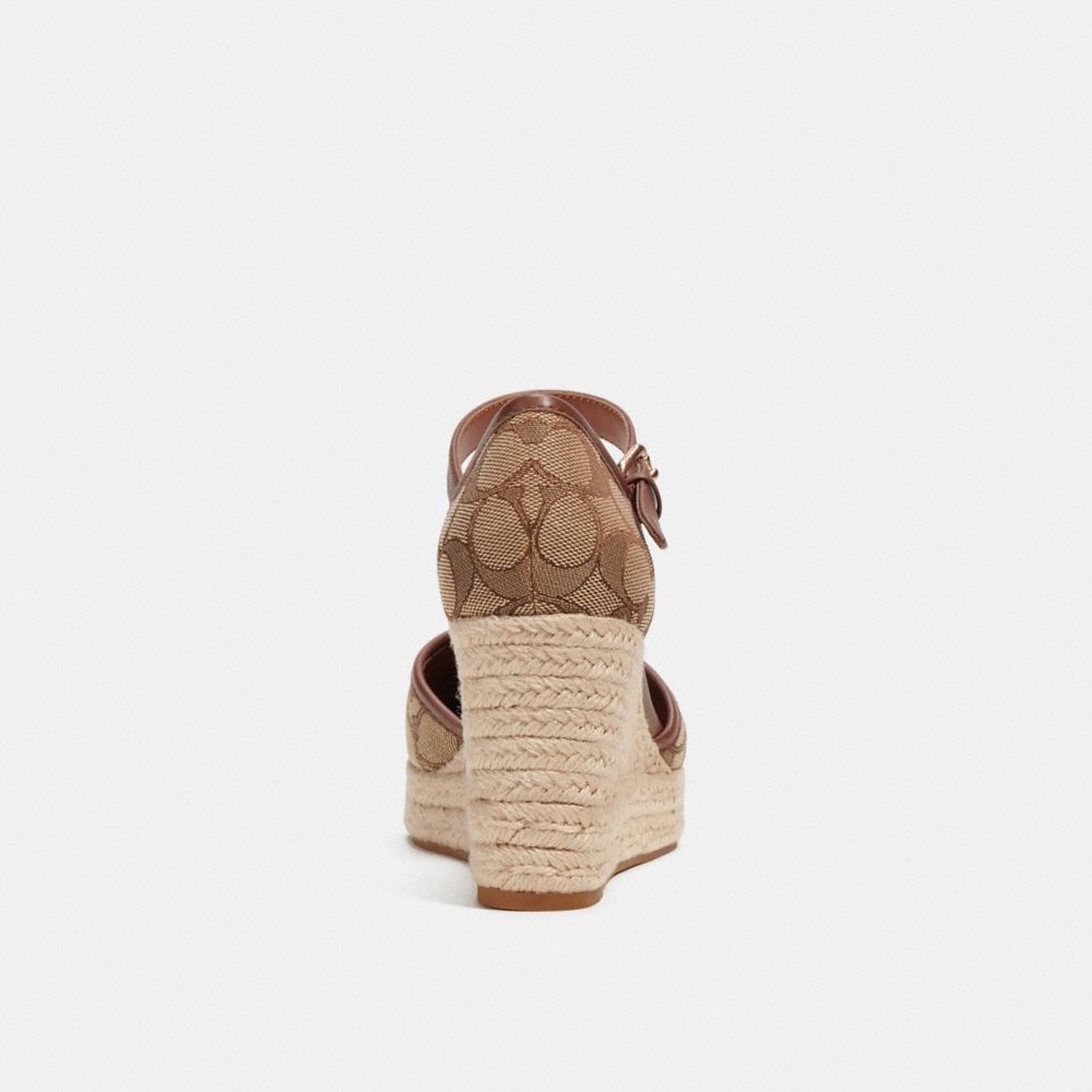 COACH®,Raine Espadrille In Signature Jacquard,,Alternate View