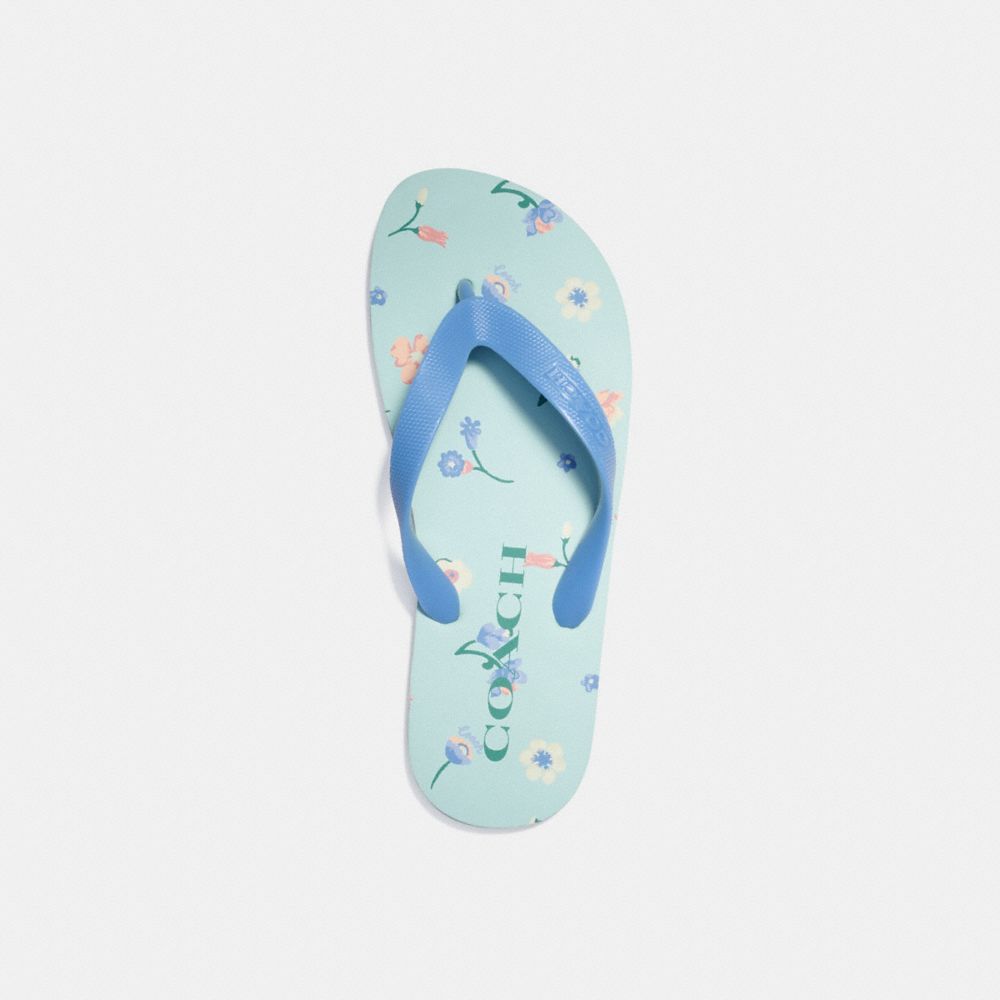 Zak Flip Flop With Floral