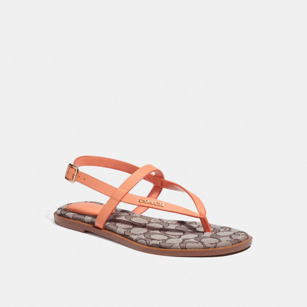 COACH®,Josie Sandal,,Front View