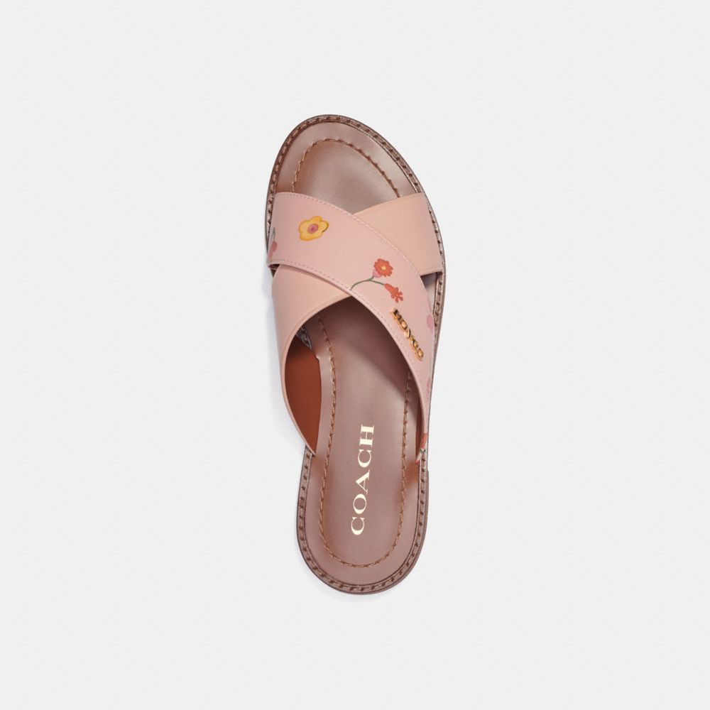 Coach 2025 flower sandals