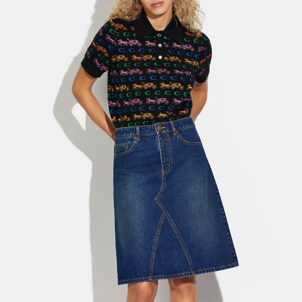 COACH®,ホース アンド キャリッジ ポロ,