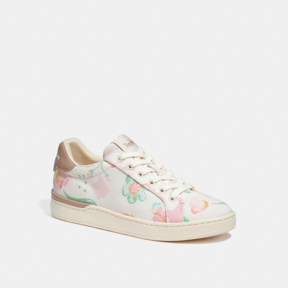 COACH® | Clip Low Top Sneaker With Floral