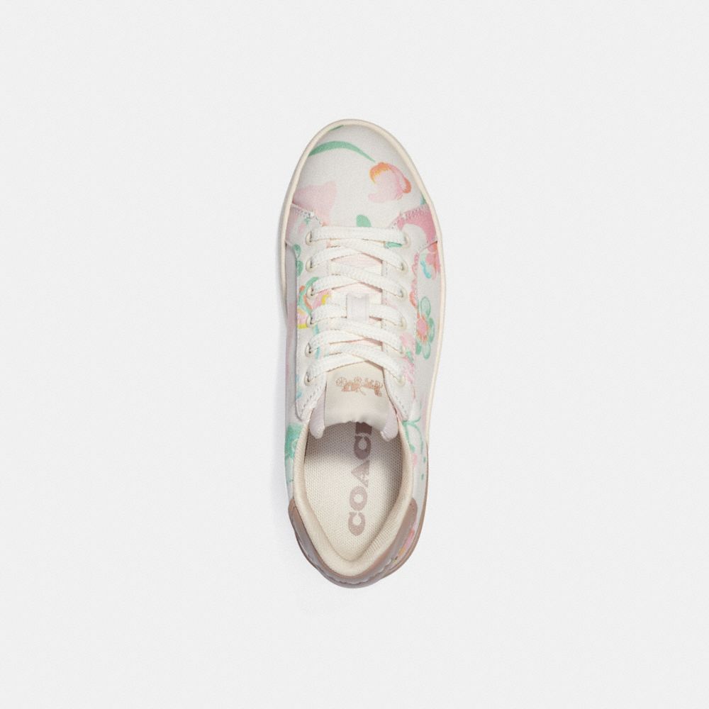 Coach store floral sneakers