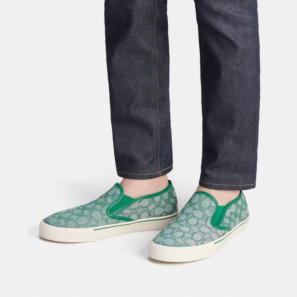 COACH®,Slip On Skate Sneaker,,Detail View