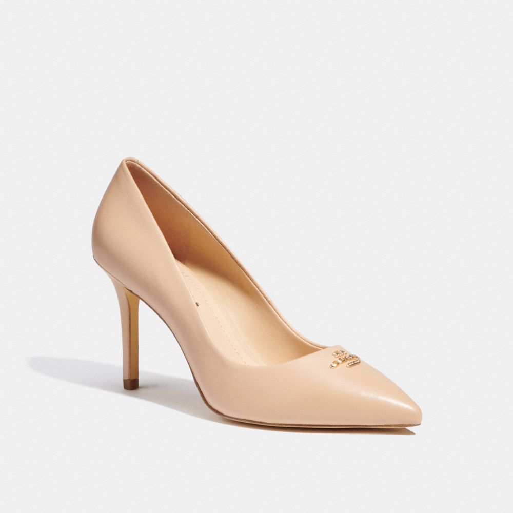 Coach patrice hot sale leather pump