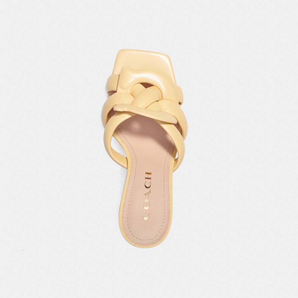 COACH®,Kellie Sandal,,Inside View,Top View