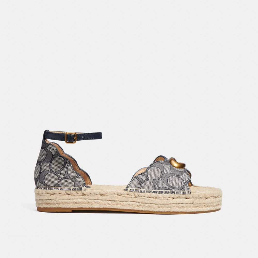 Coach store wedge espadrilles