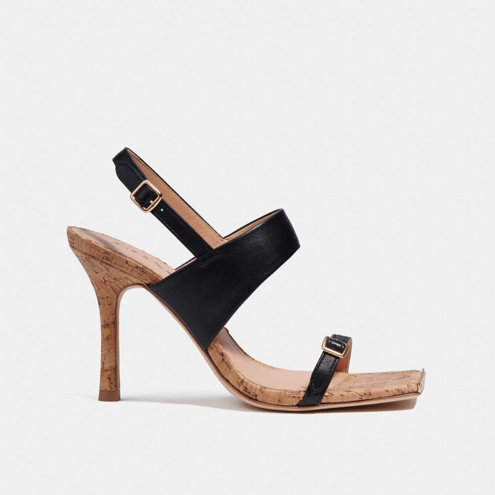 COACH®,Kit Sandal,,Angle View