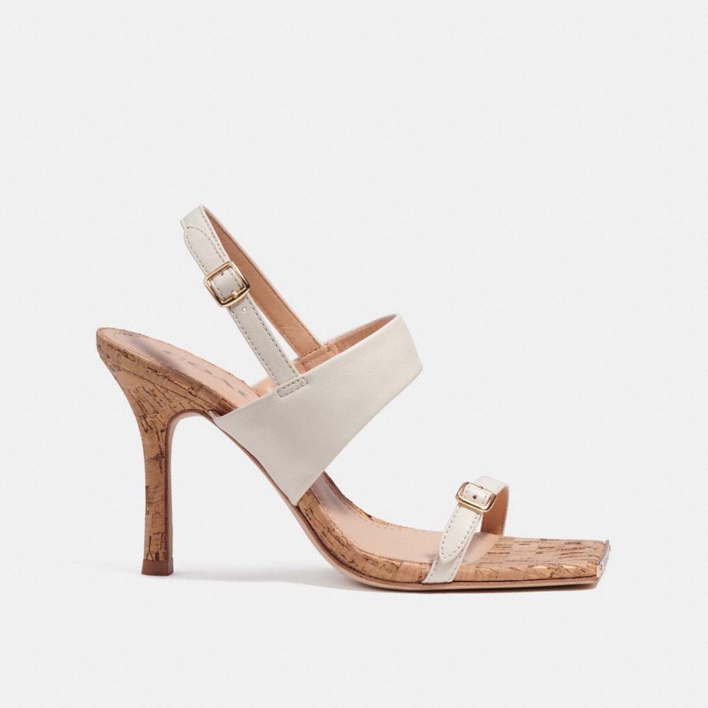 COACH®,Kit Sandal,,Angle View