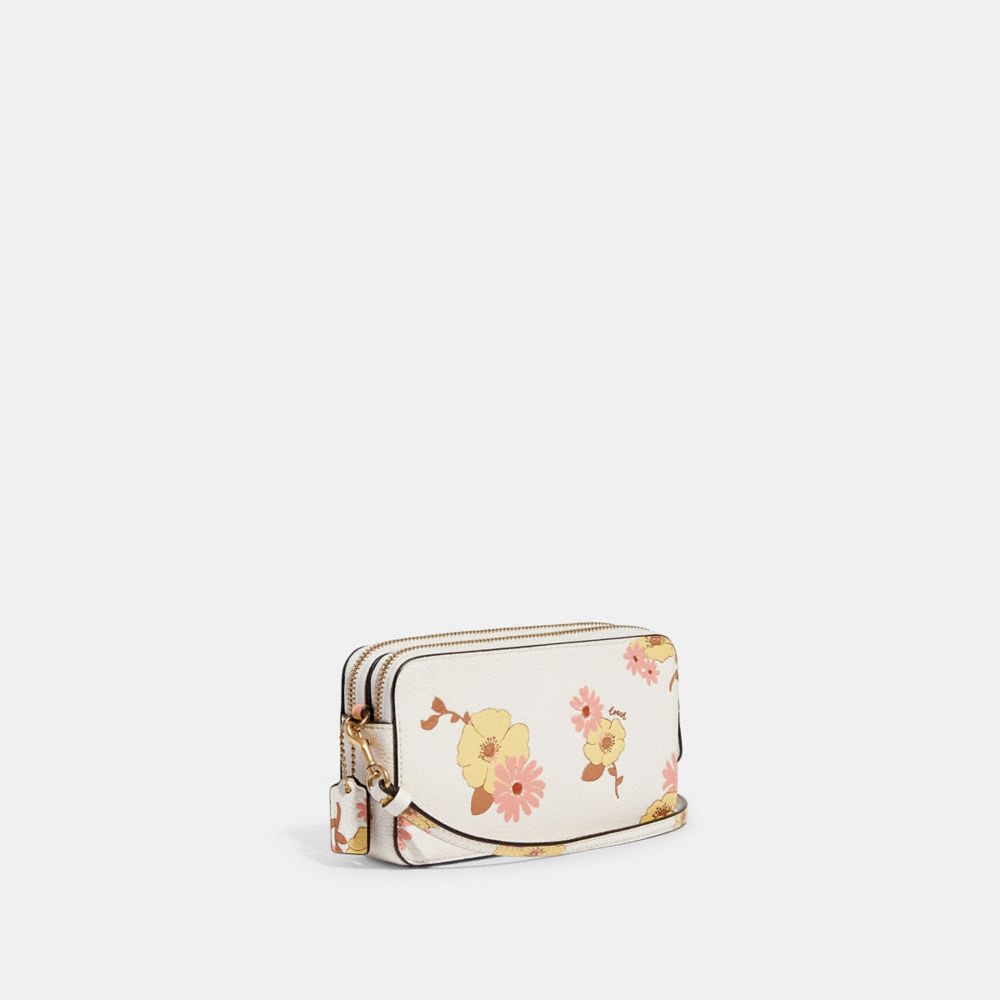 Coach crossbody flower sale