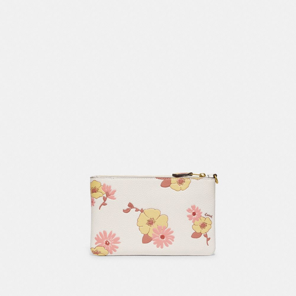 NEW 🎀 Coach Vintage Rose Print Small Wristlet