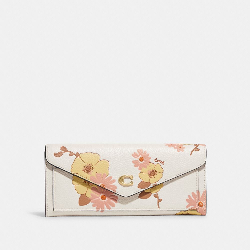 Wyn Small Wallet With Floral Print