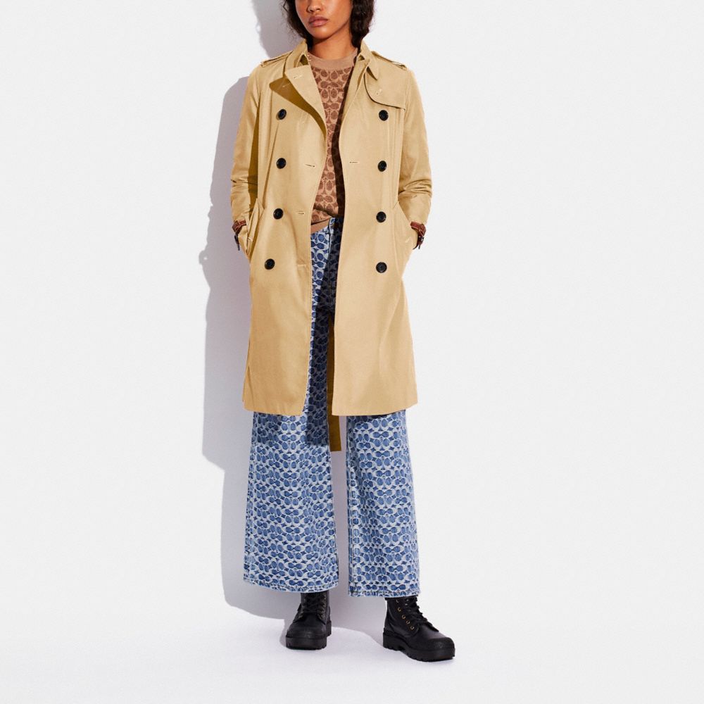 Organic Cotton Trench Coat